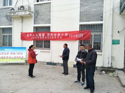 安徽省寿县丰庄镇开展世界卫生日主题宣传活动